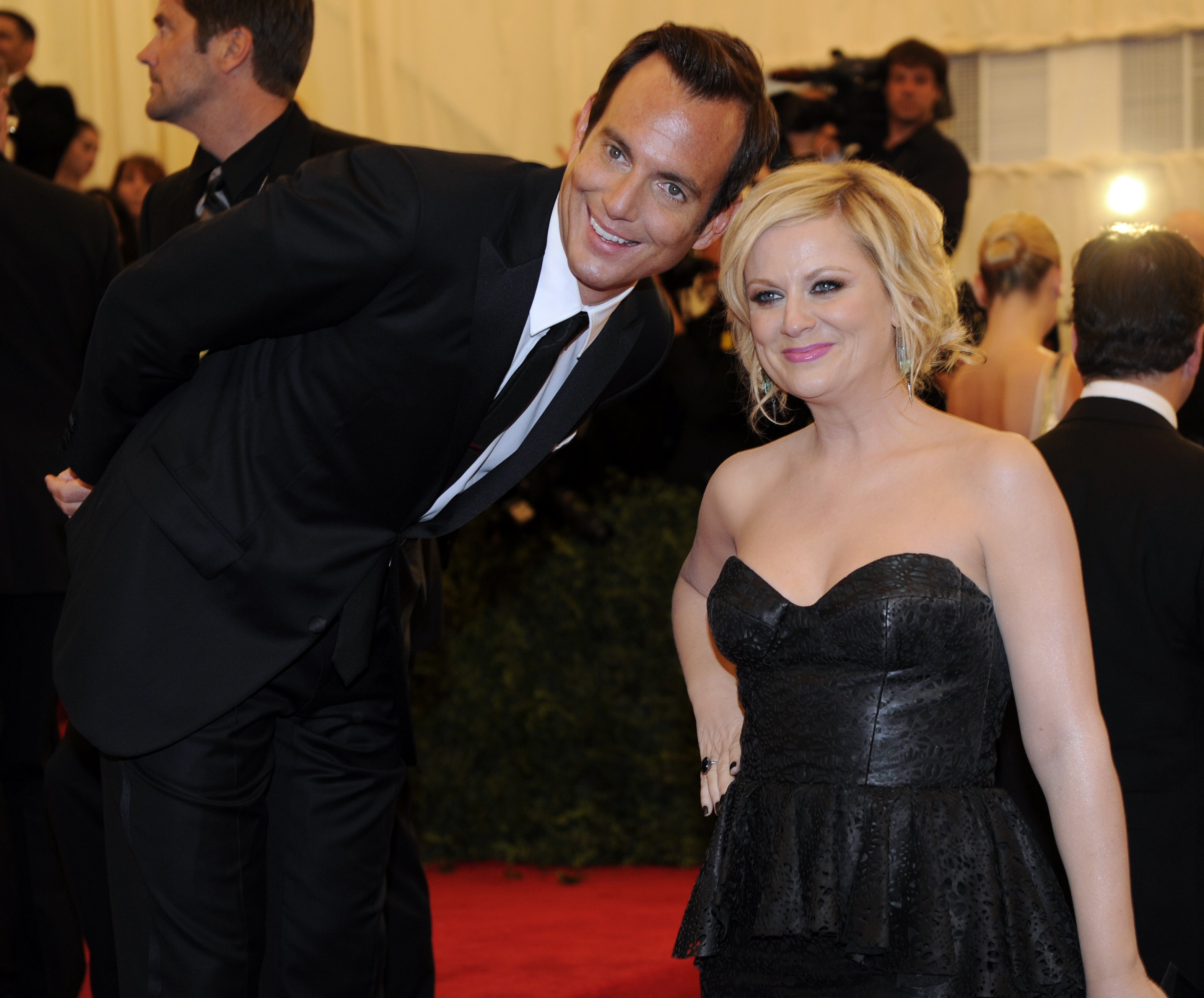 Amy Poehler and Will Arnett
