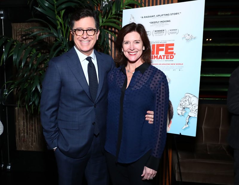 stephen colbert wife