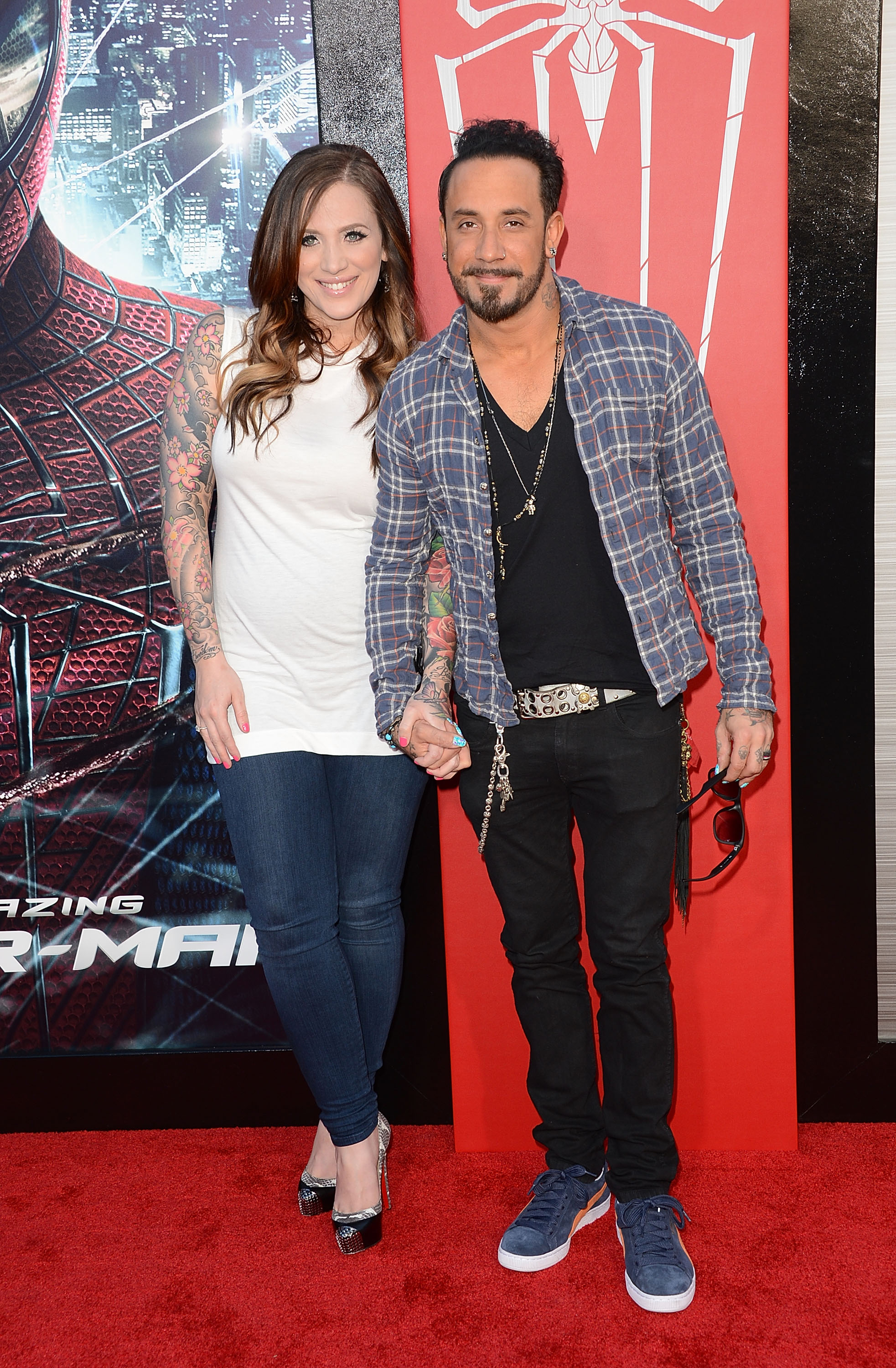 AJ McLean wife Rochelle Karidis