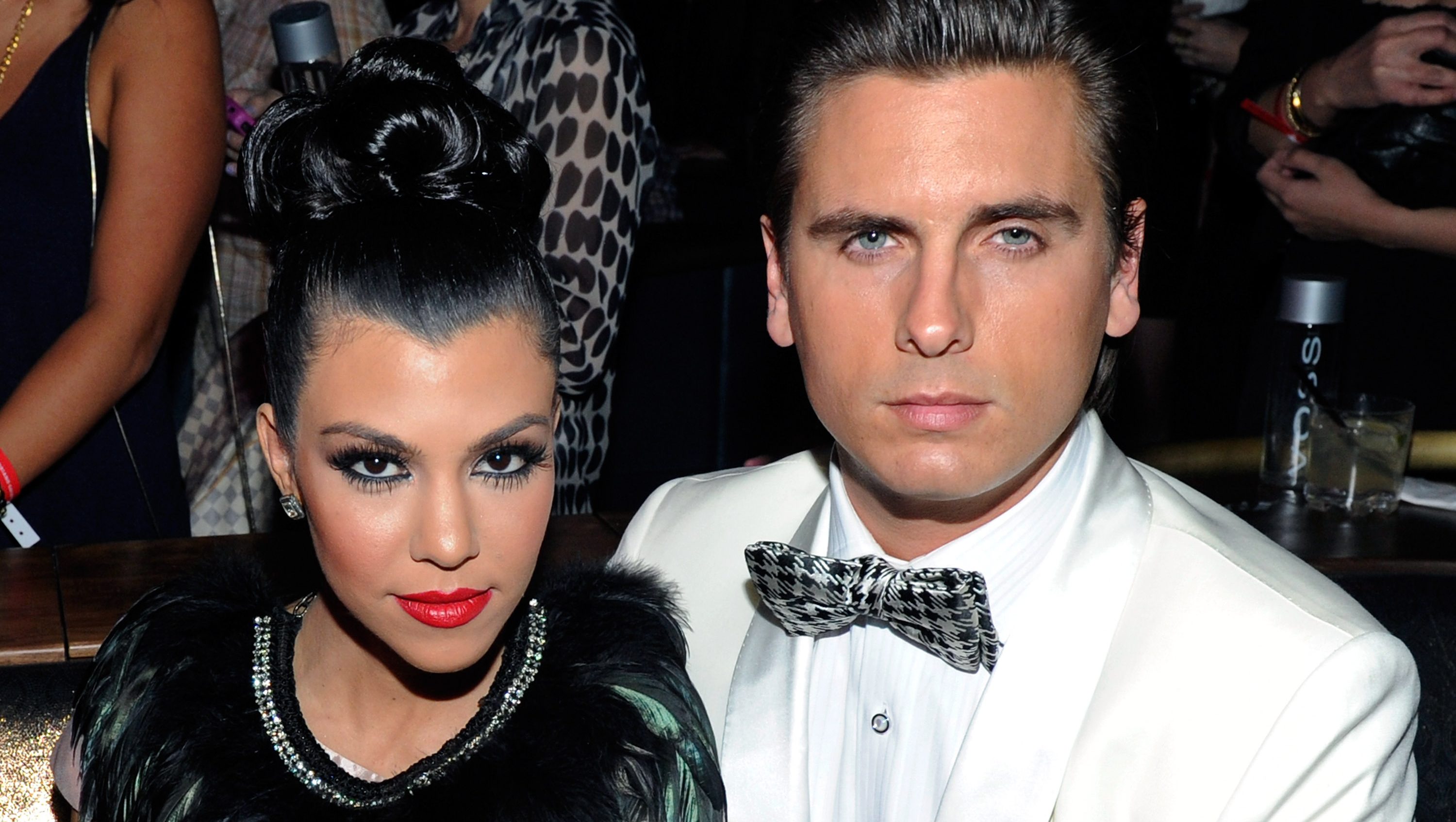 Kourtney Kardashian and Scott Disick