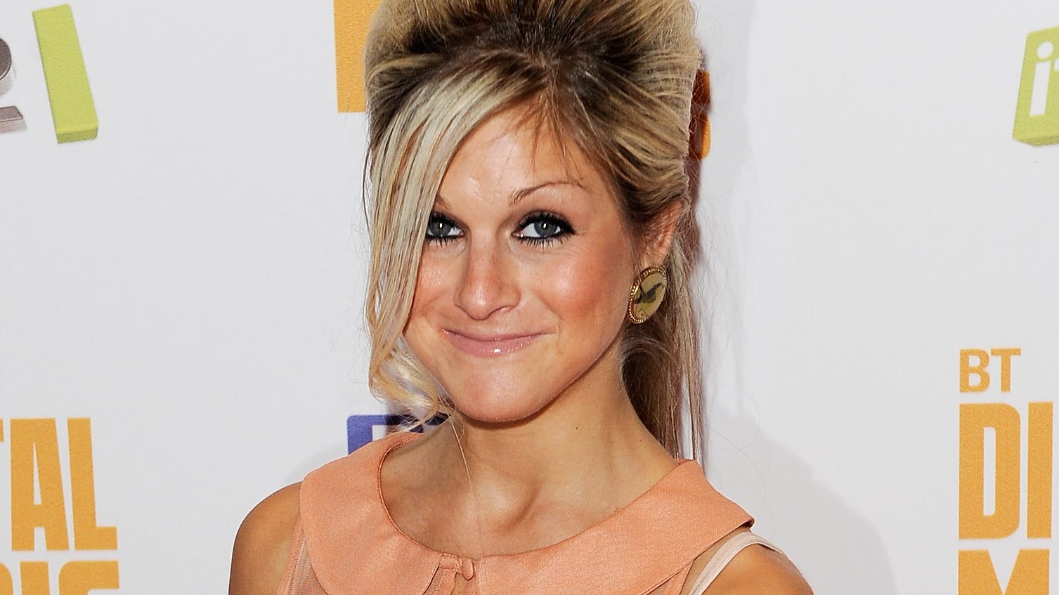 Nikki Grahame attends the BT Digital Music Awards at The Roundhouse