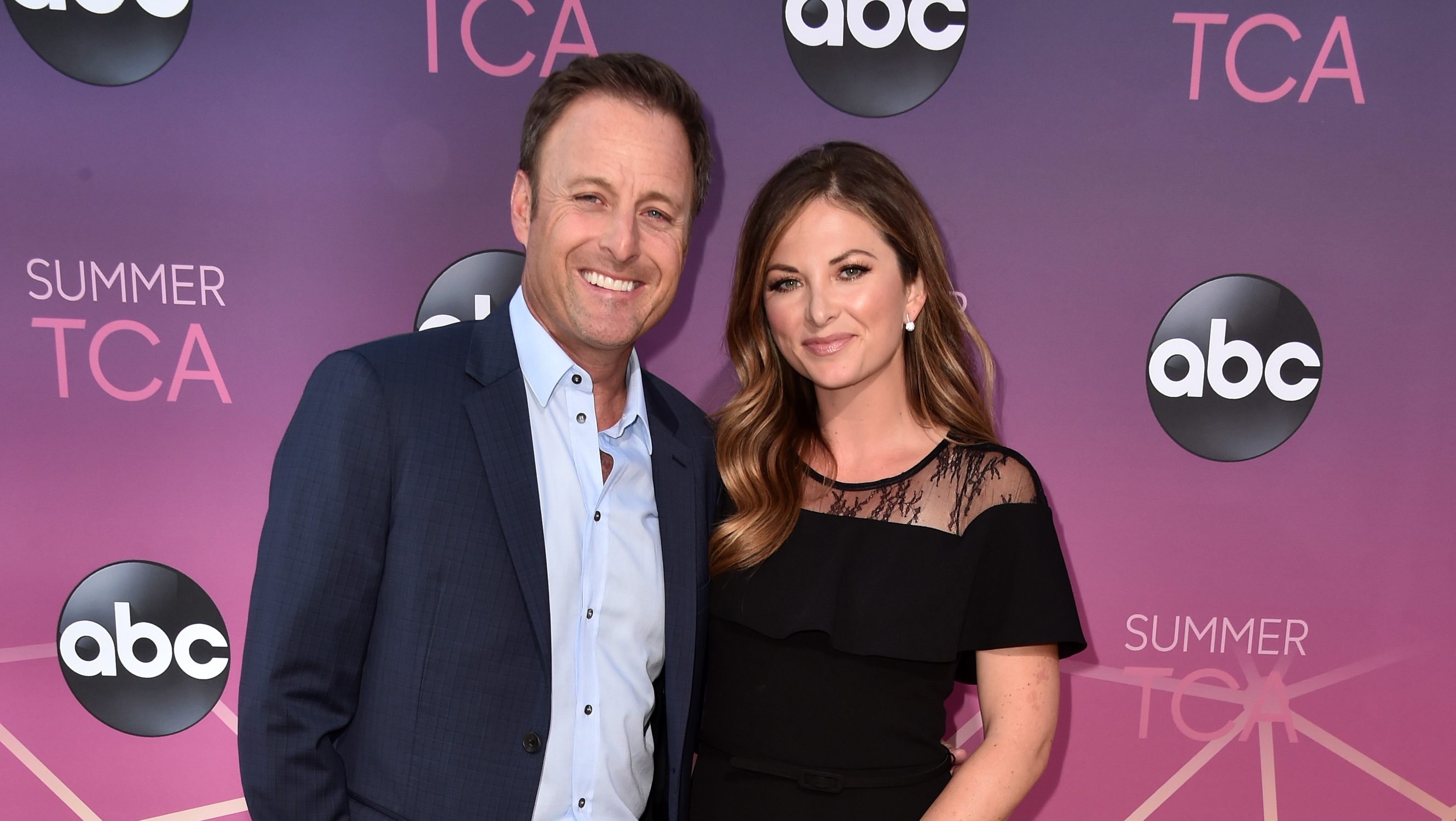 Chris Harrison and Lauren Zima