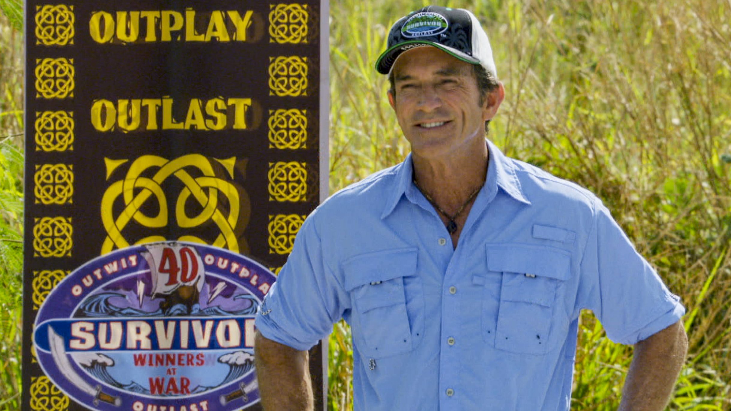 Jeff Probst during Survivor season 40, 'Winners at War'