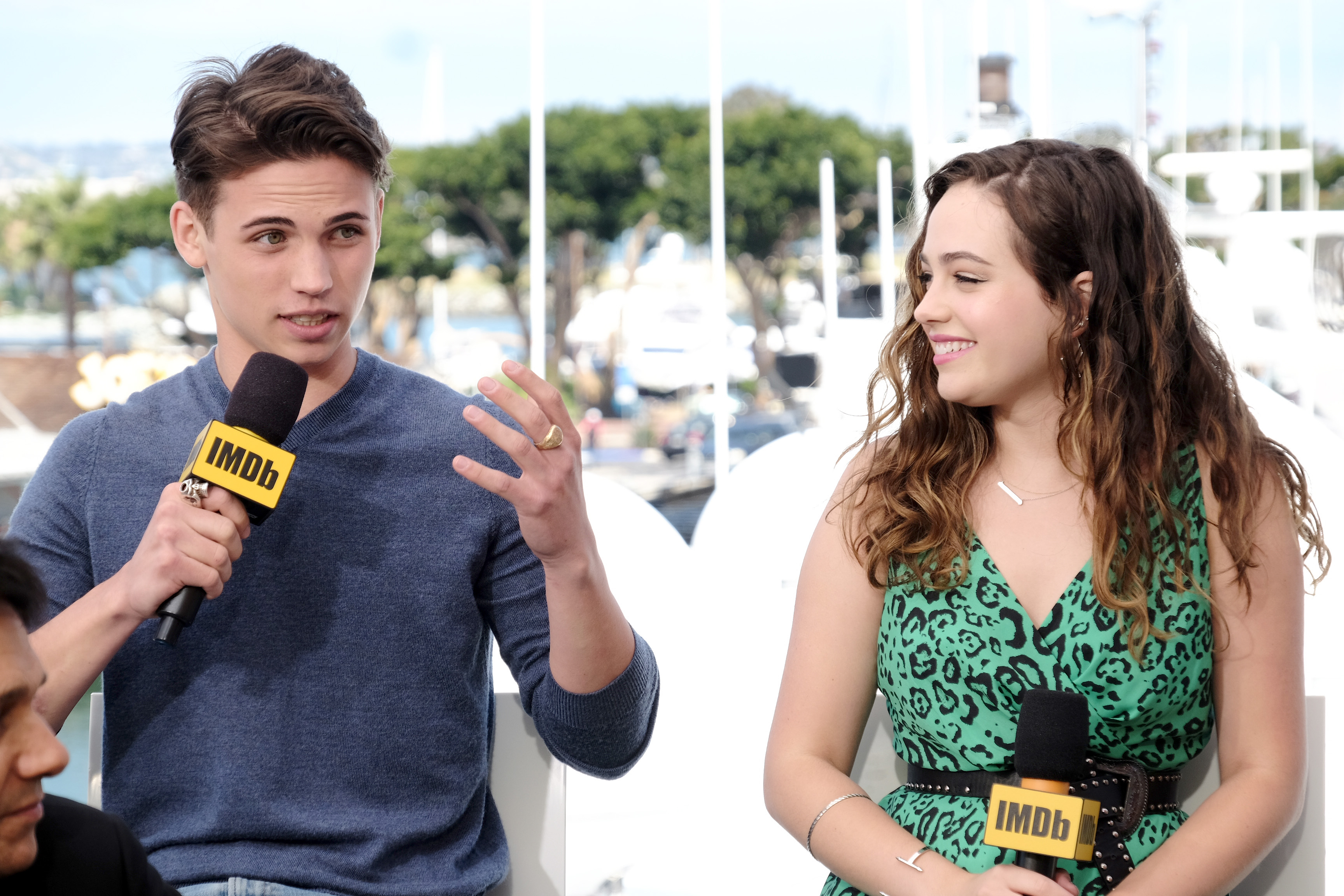 Tanner Buchanan and Mary Mouser