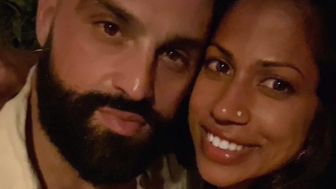 Natalie Anderson and her boyfriend, Devin Perez.