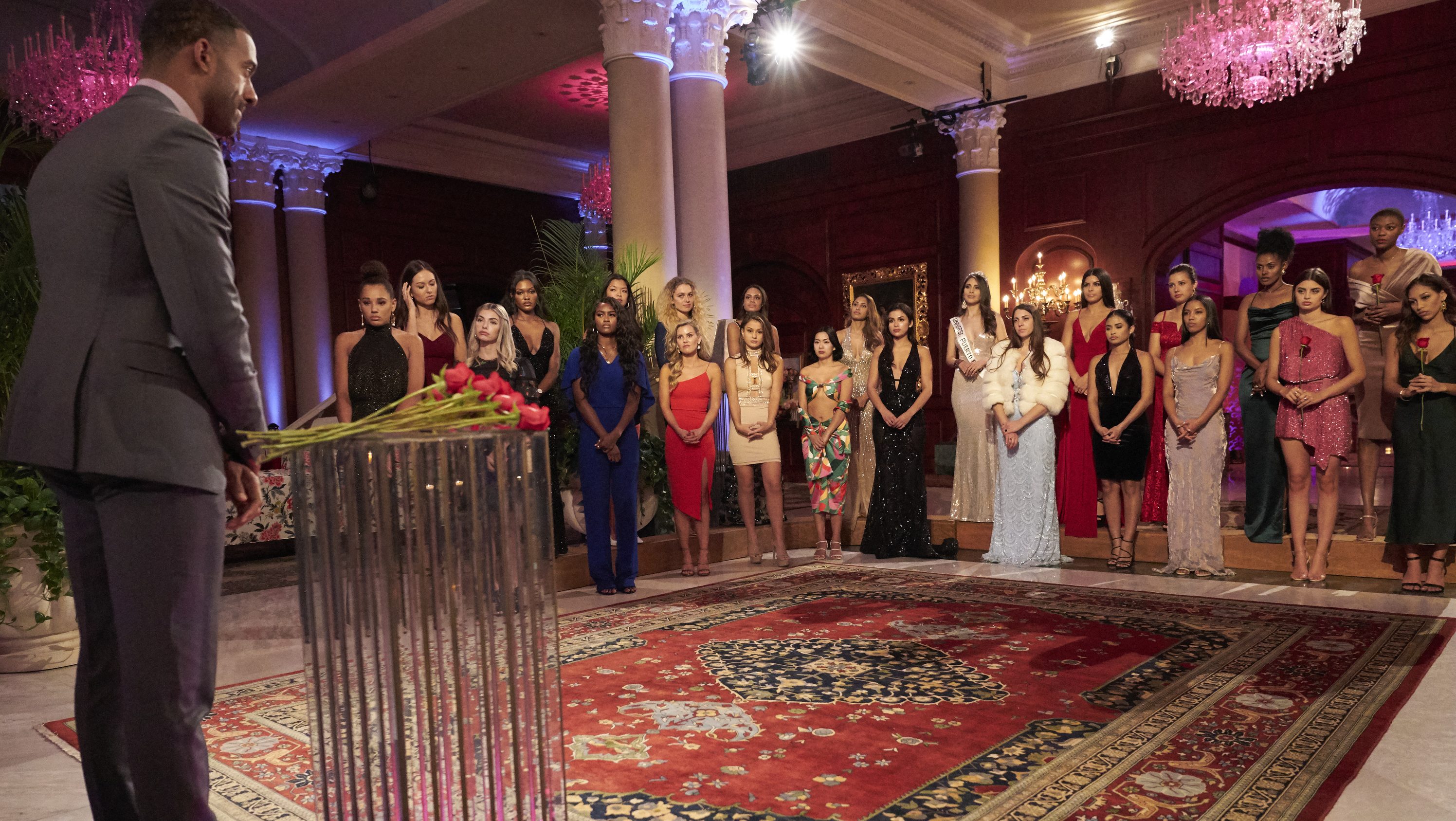 The Bachelor rose ceremony