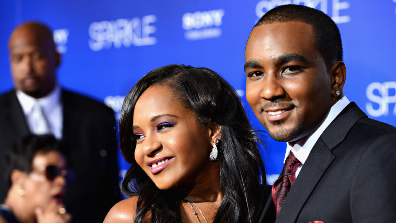 Bobbi Kristina and Nick Gordon attended the premiere of Whitney Houston's film, 'Sparkle.'