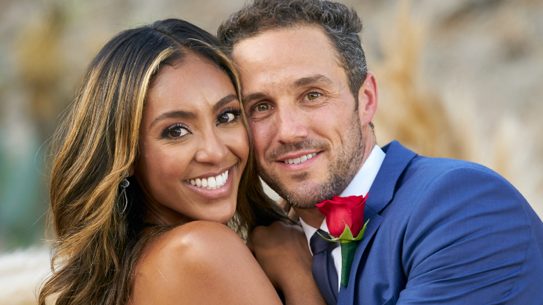 Tayshia Adams and Zac Clark on 'The Bachelorette.'