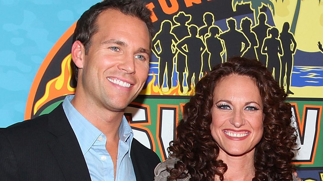 Television personalities Colby Donaldson and Jerri Manthey attend the "Survivor: Heroes Vs Villains" finale reunion show
