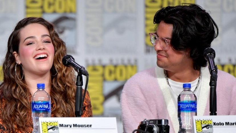 Mary Mouser and Xolo Mariduena