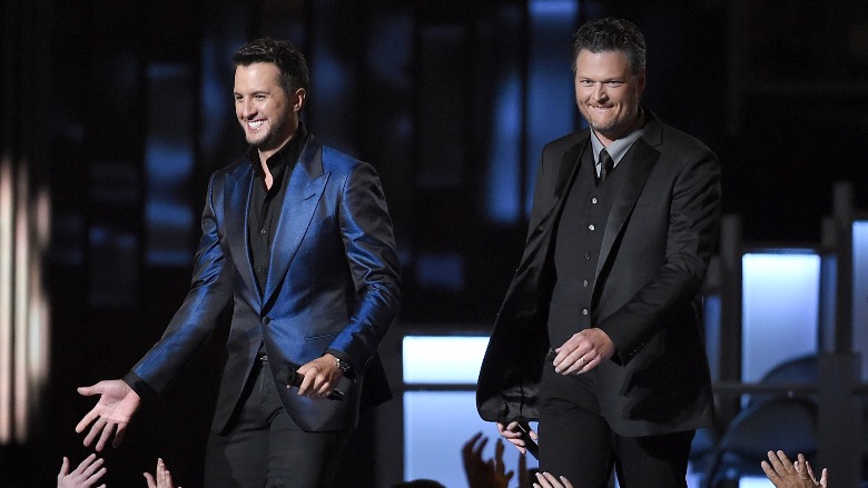 Luke Bryan and Blake Shelton