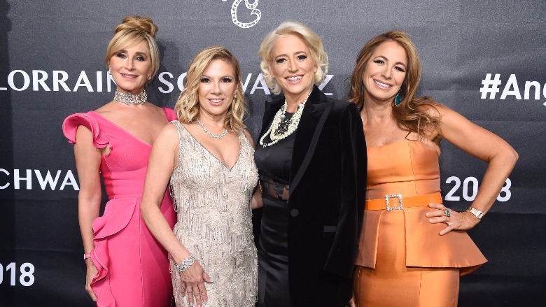 The Real Housewives of New York pose for a photo.