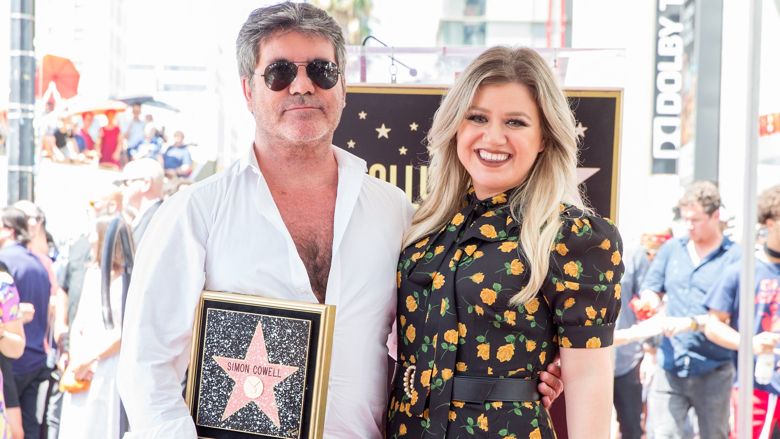 Simon Cowell Kelly Clarkson