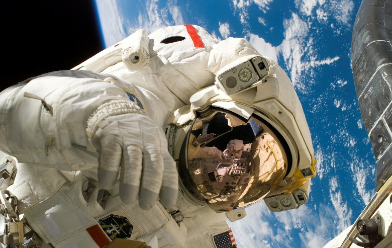 Astronaut in space