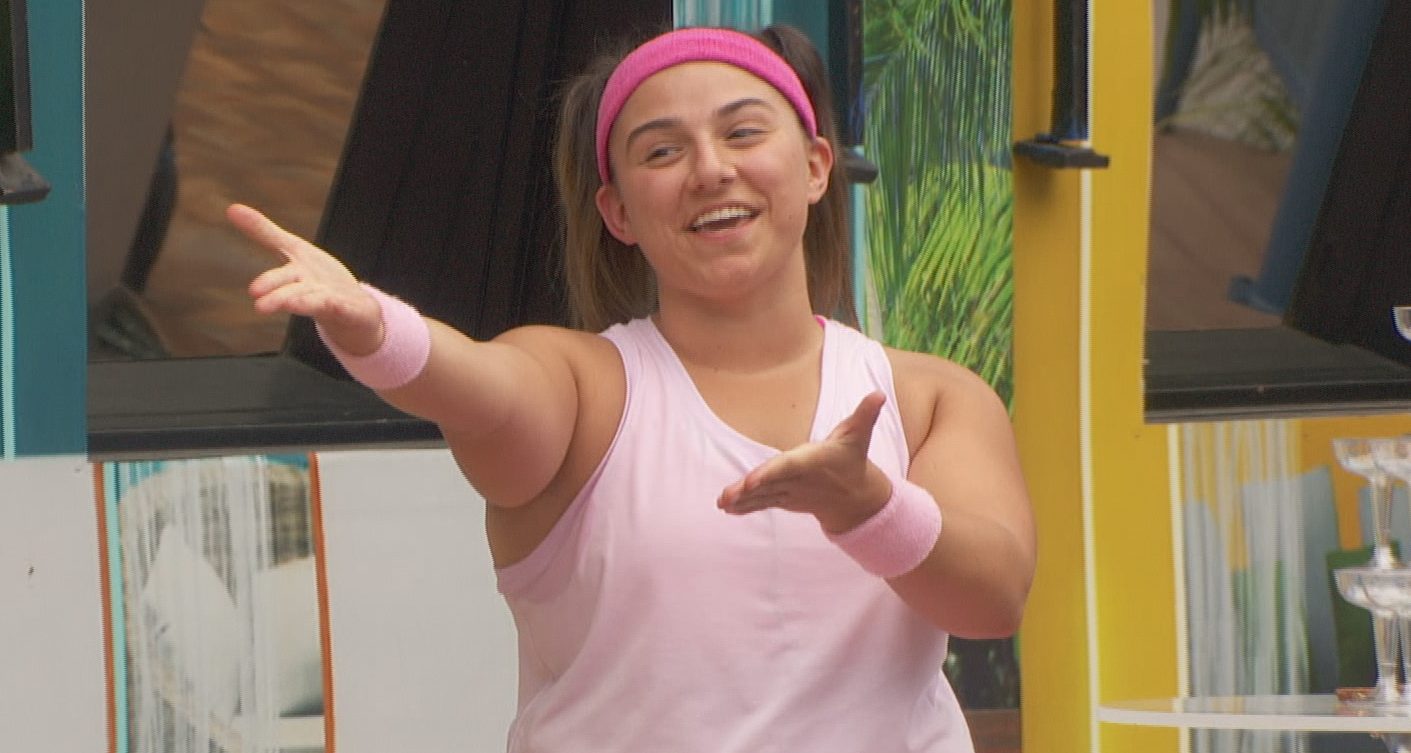 Britini D'Angelo in the 'Big Brother 23' house