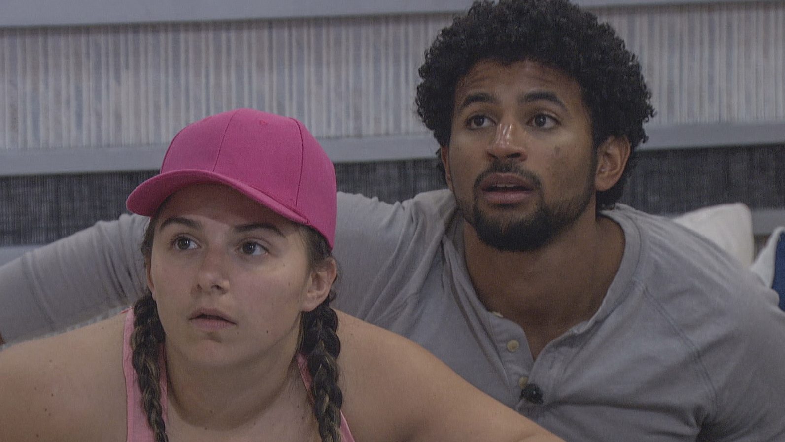 Britini D'Angelo and Kyland Young on 'Big Brother 23'