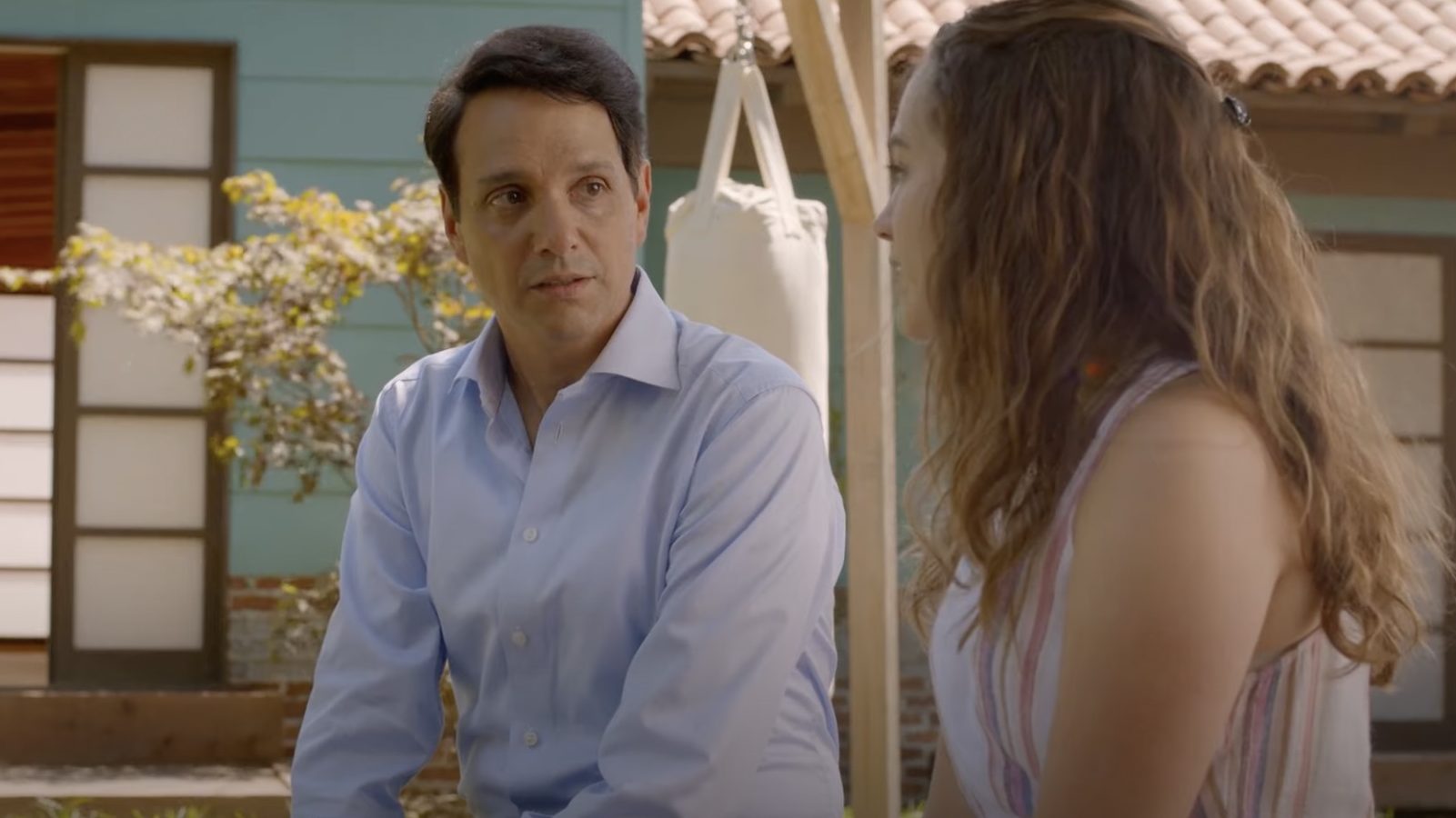 Daniel & Sam in "Cobra Kai"