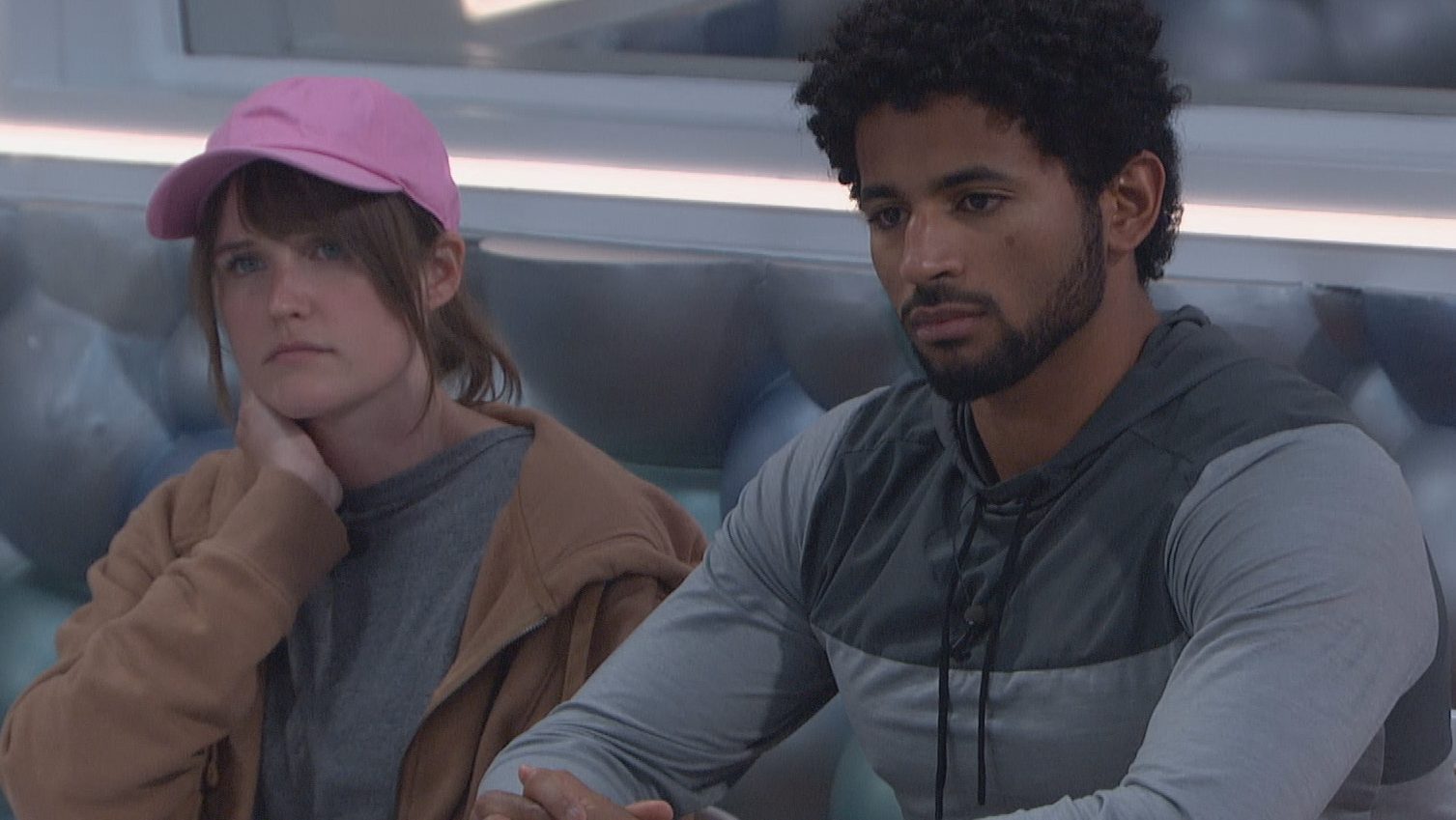 Sarah Beth and Kyland in the 'Big Brother 23' house