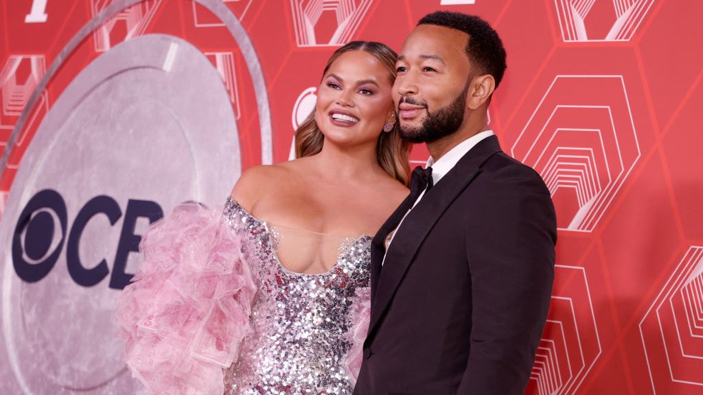 Chrissy Teigen and John Legend.