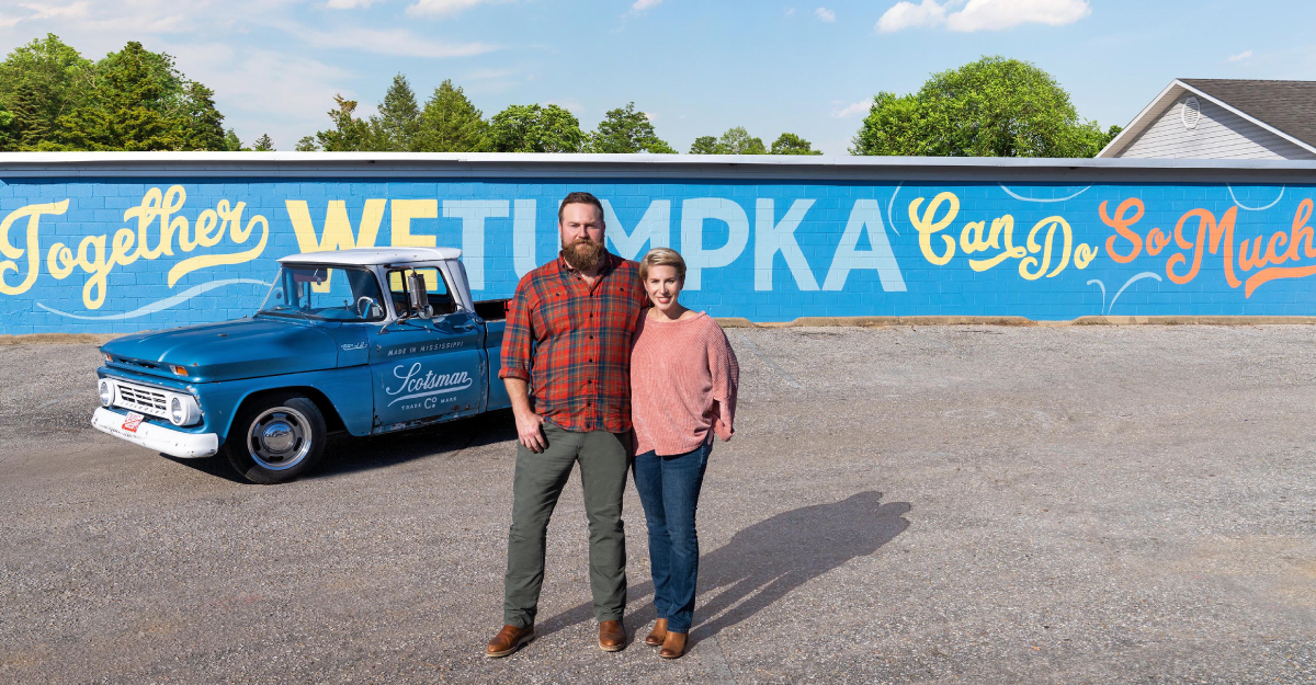 Ben and Erin Napier in Wetumpka, Alabama