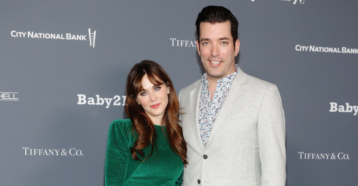 Zooey Deschanel and Jonathan Scott