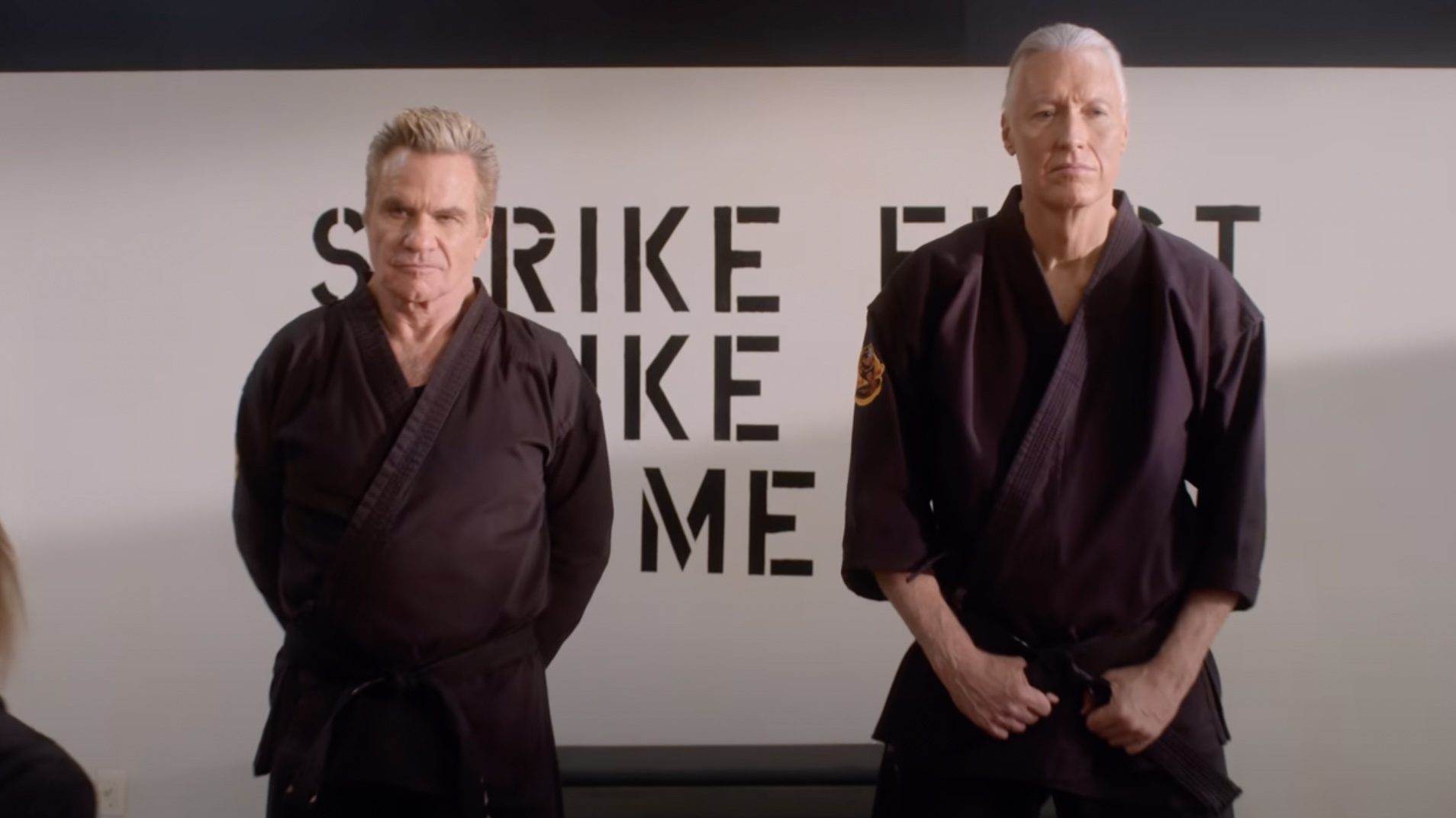 John Kreese and Terry Silver in Cobra Kai
