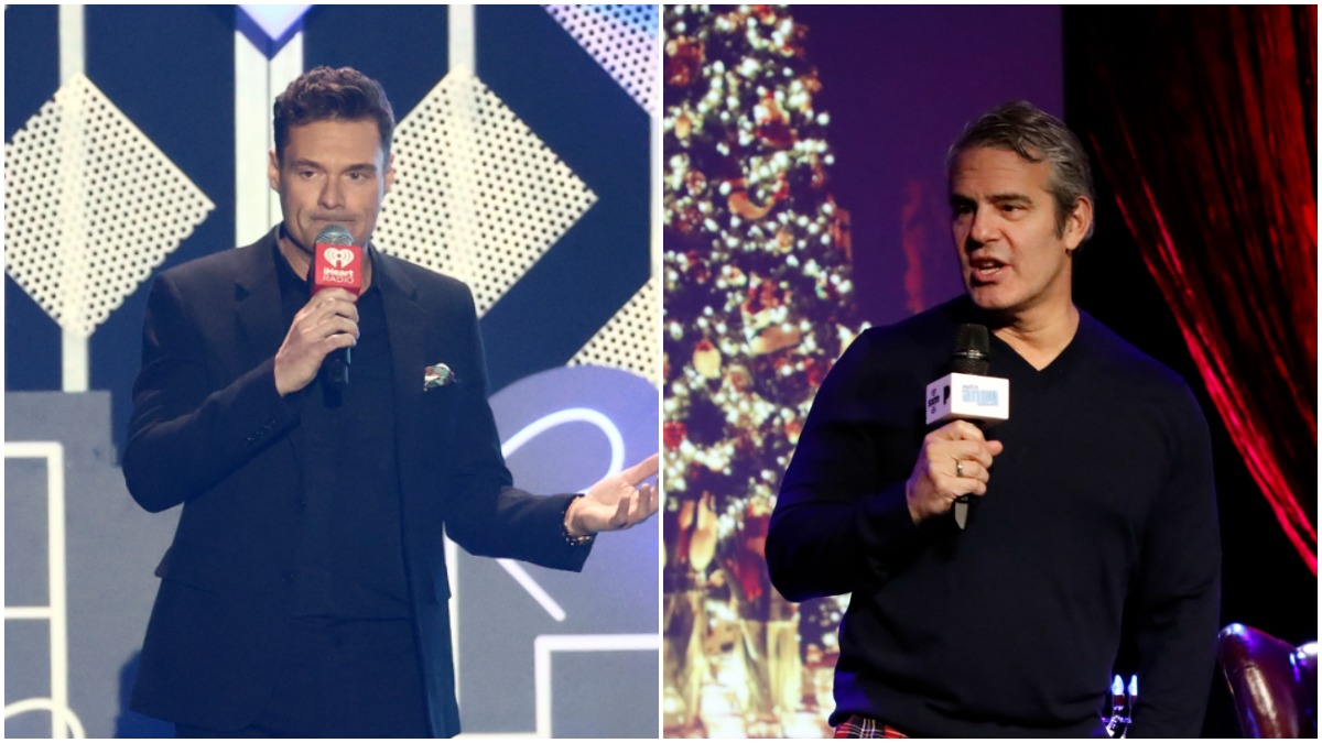 Ryan Seacrest and Andy Cohen