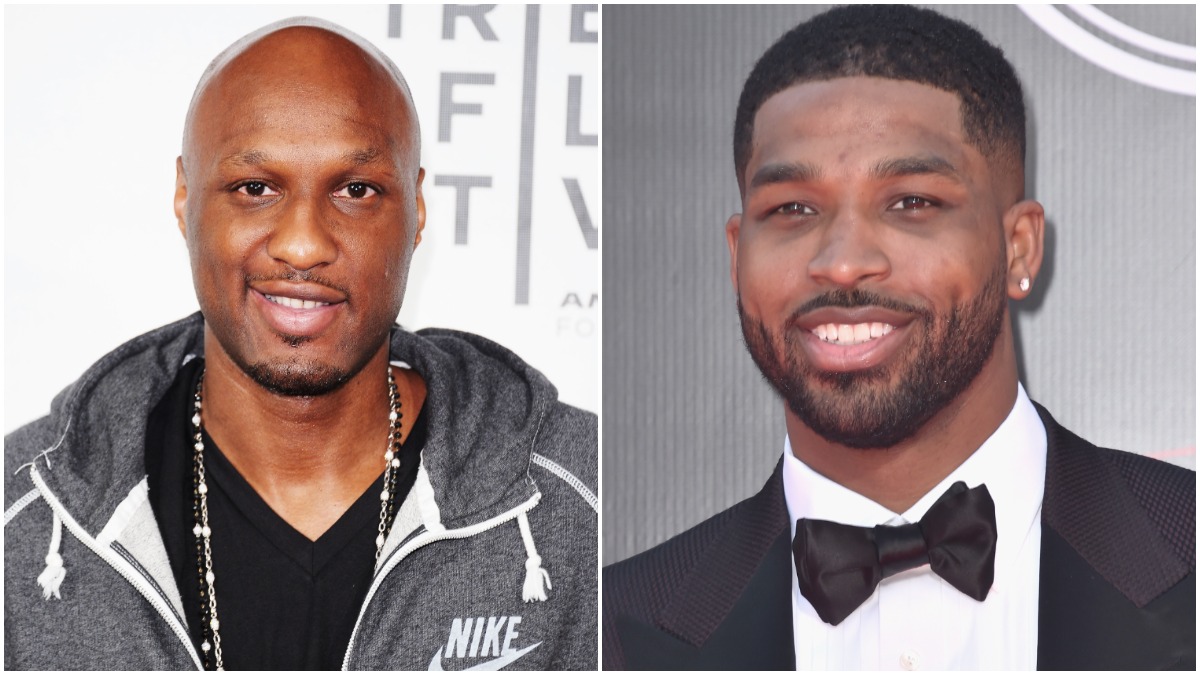 Tristan Thompson & Lamar Odom