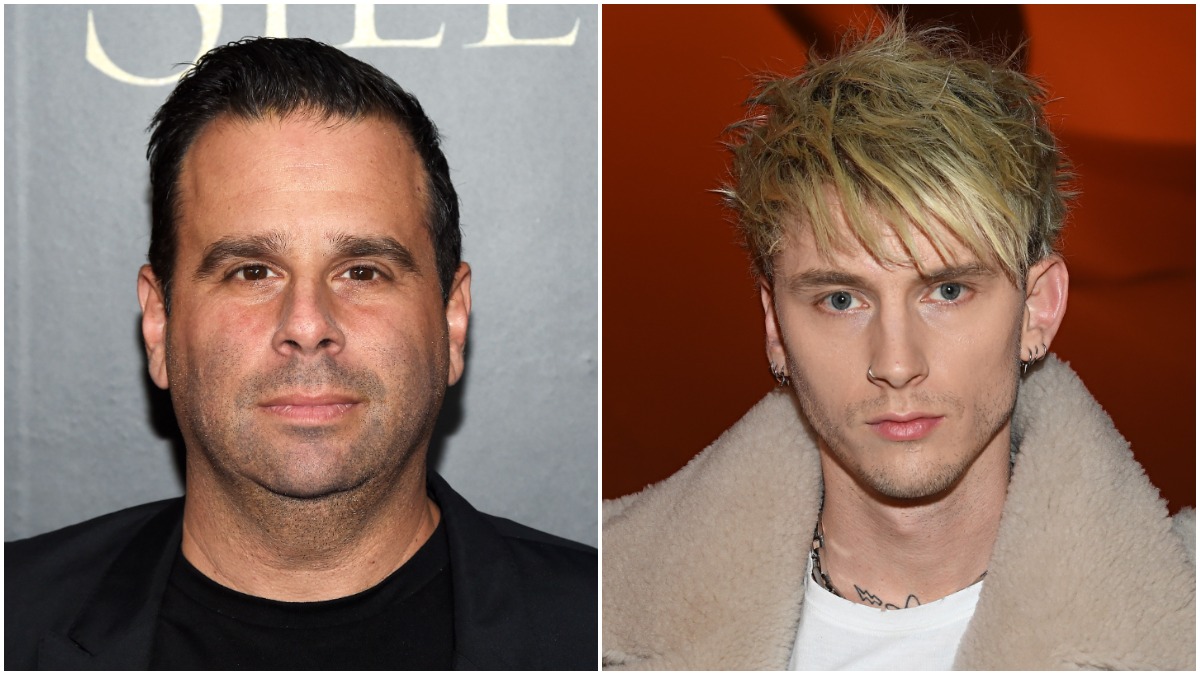 Randall Emmett and Machine Gun Kelly.