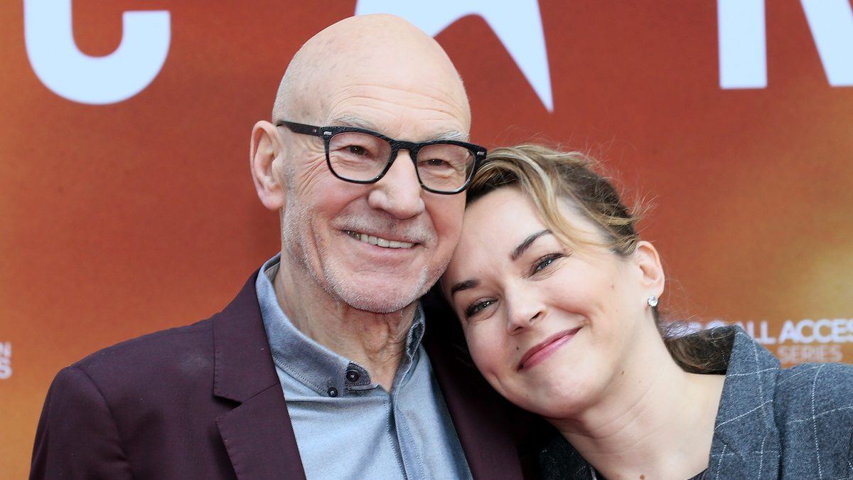 Patrick Stewart and Sunny Ozell
