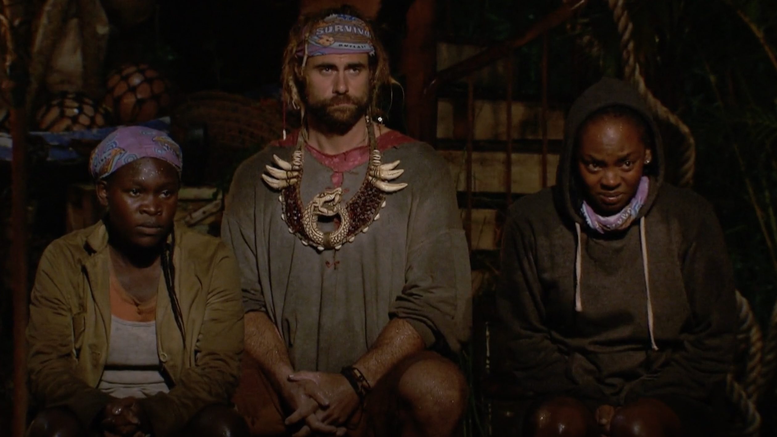 Maryanne Oketch and Drea Wheeler in Survivor 42