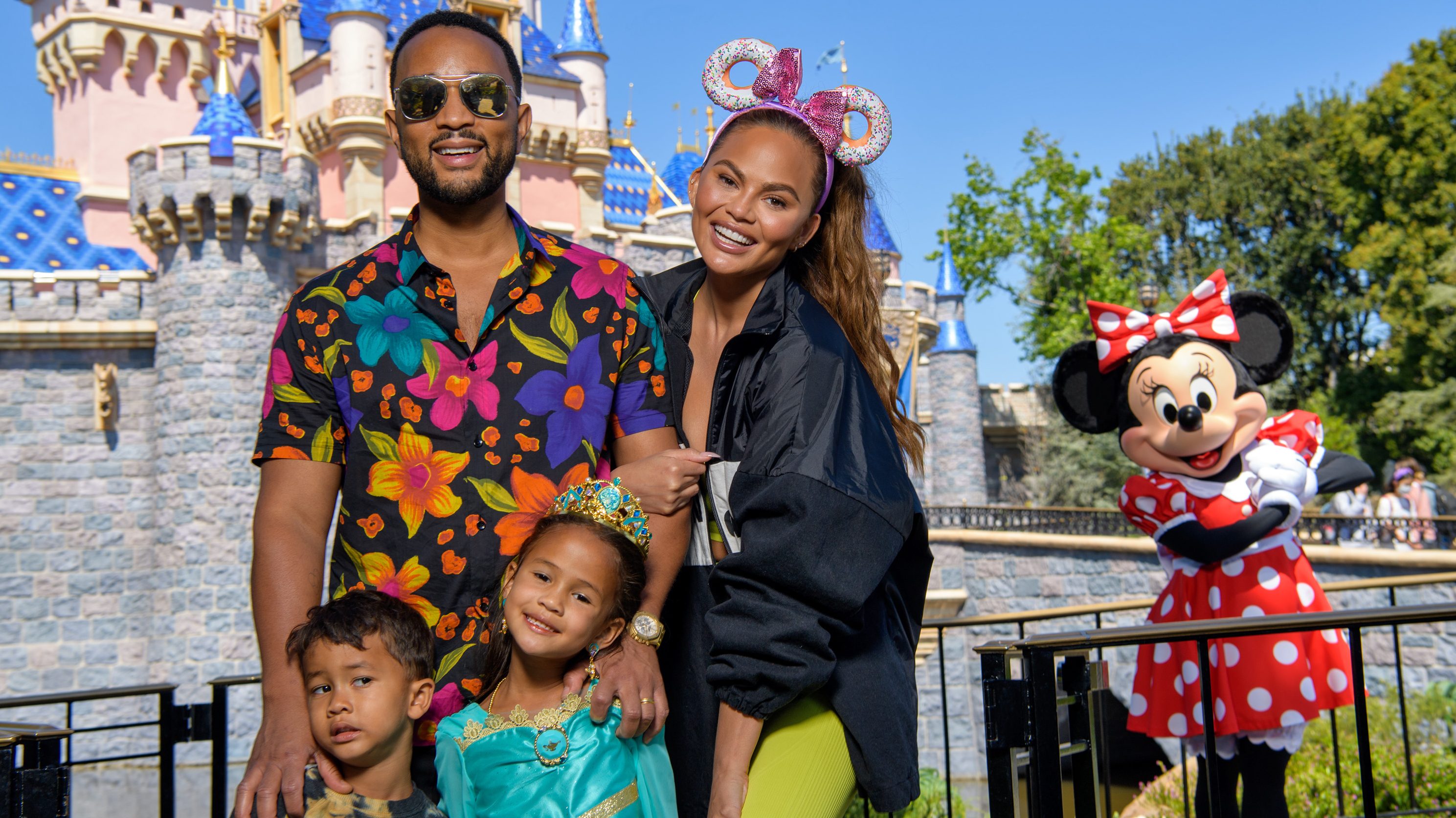 John Legend and family