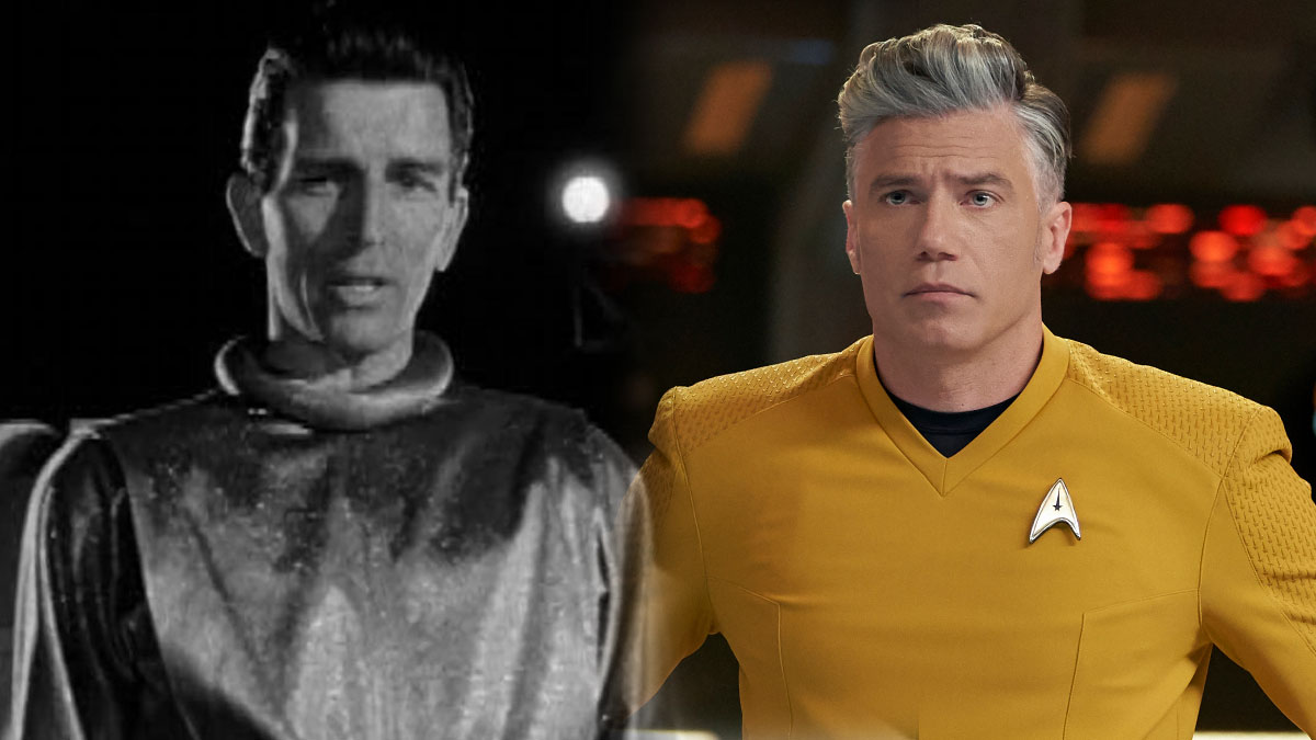 Michael Rennie and Anson Mount