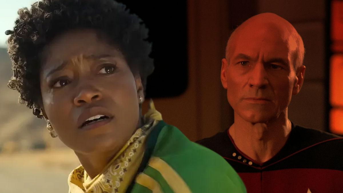 KeKe Palmer and Patrick Stewart