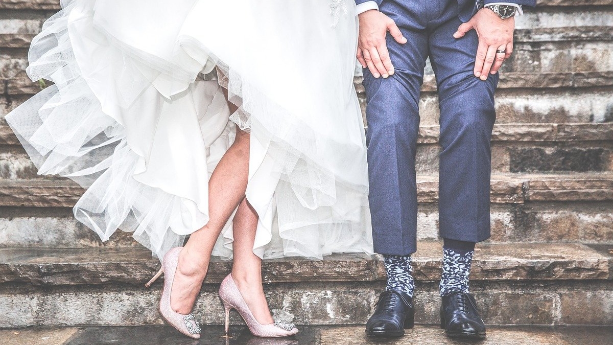 Bride and groom