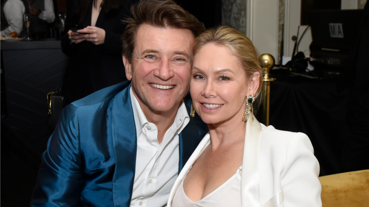 Robert and Kym Herjavec.
