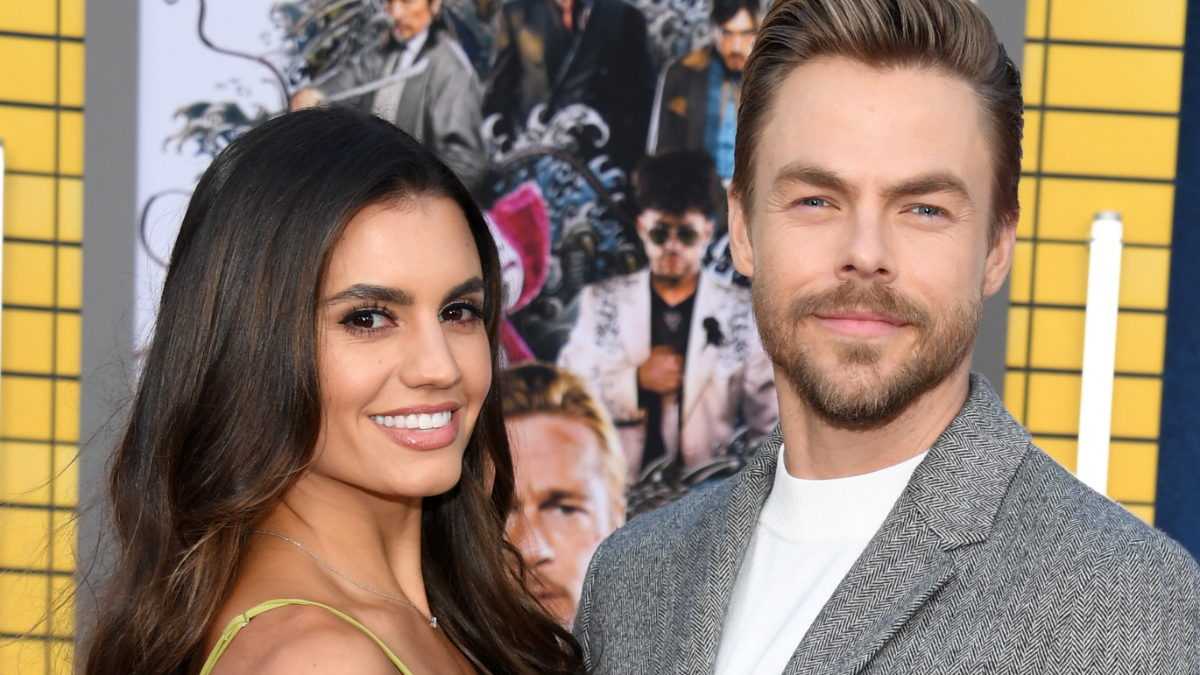 Hayley Erbert and Derek Hough.