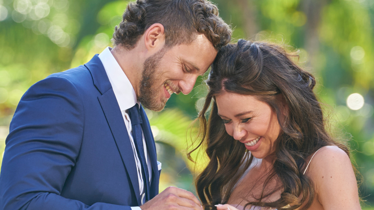Erich Schwer and Gabby Windey