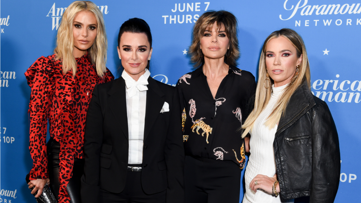Dorit Kemsley, Kyle Richards, Lisa Rinna, and Teddi Mellencamp