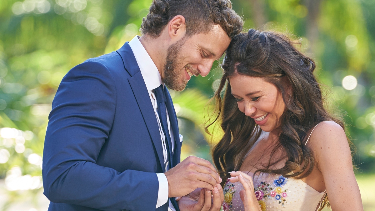 Erich Schwer and Gabby Windey