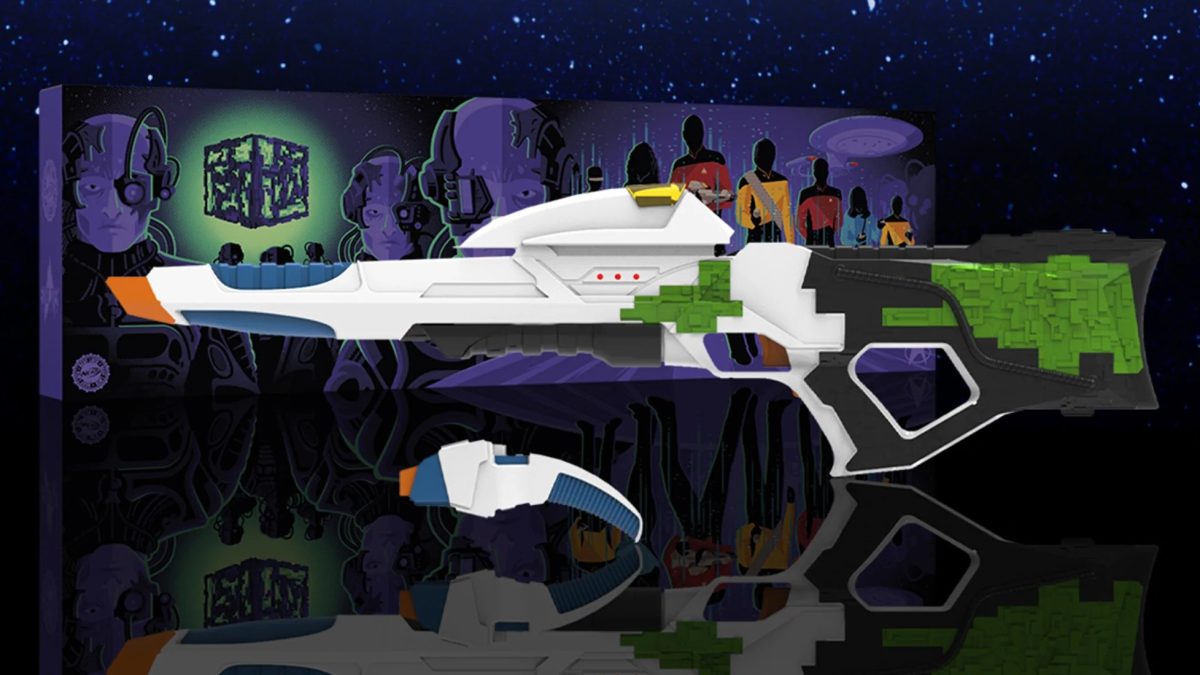 Nerf's Star Trek phasers