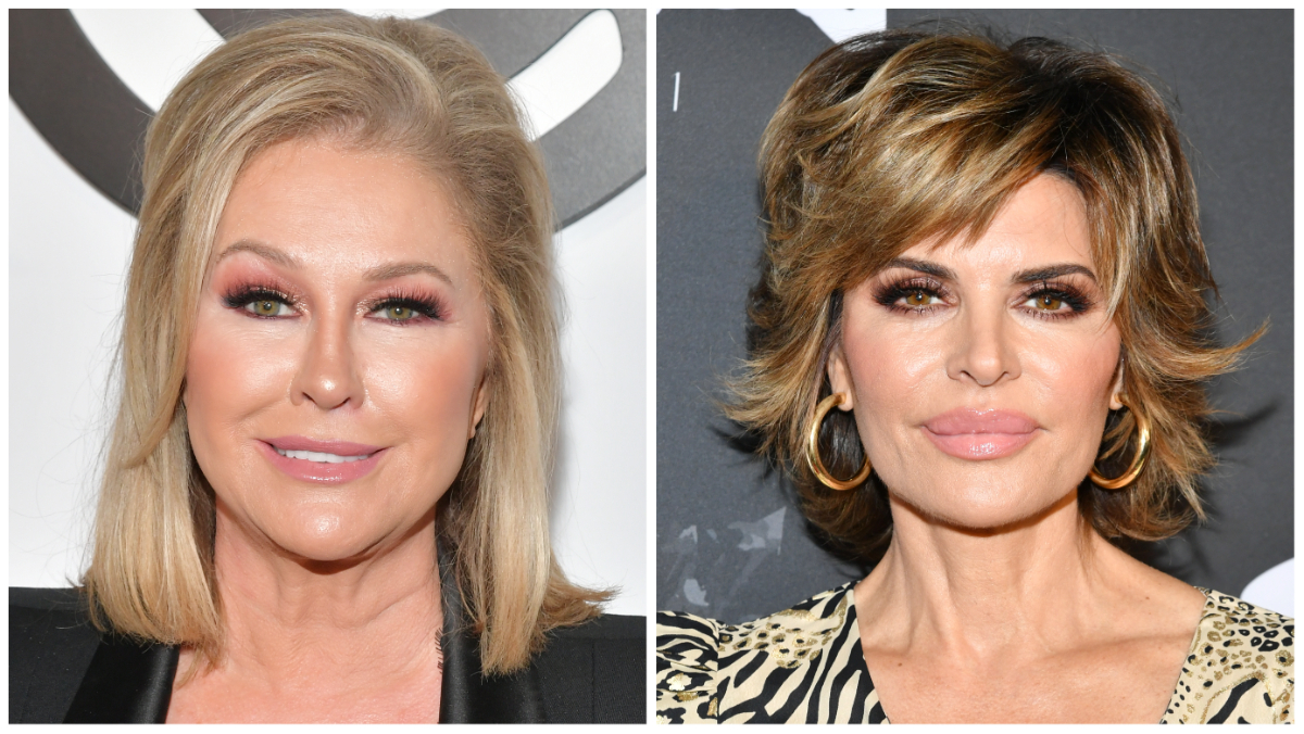 Kathy Hilton and Lisa Rinna.