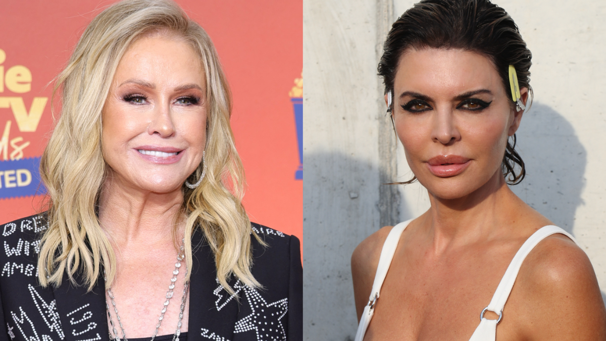 Kathy Hilton and Lisa Rinna