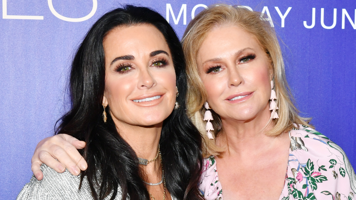 Kyle Richards and Kathy Hilton