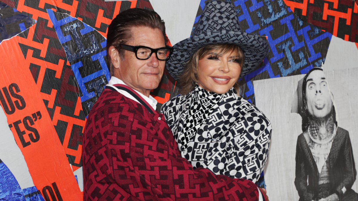 Harry Hamlin and Lisa Rinna