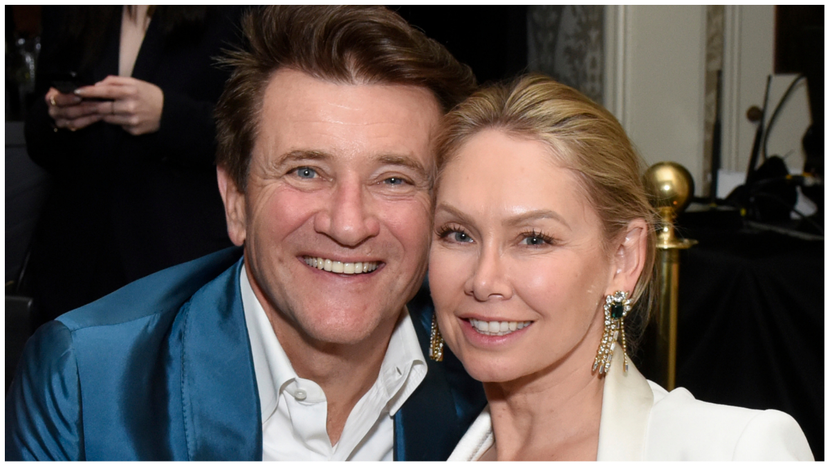 Robert Herjavec and Kym Johnson