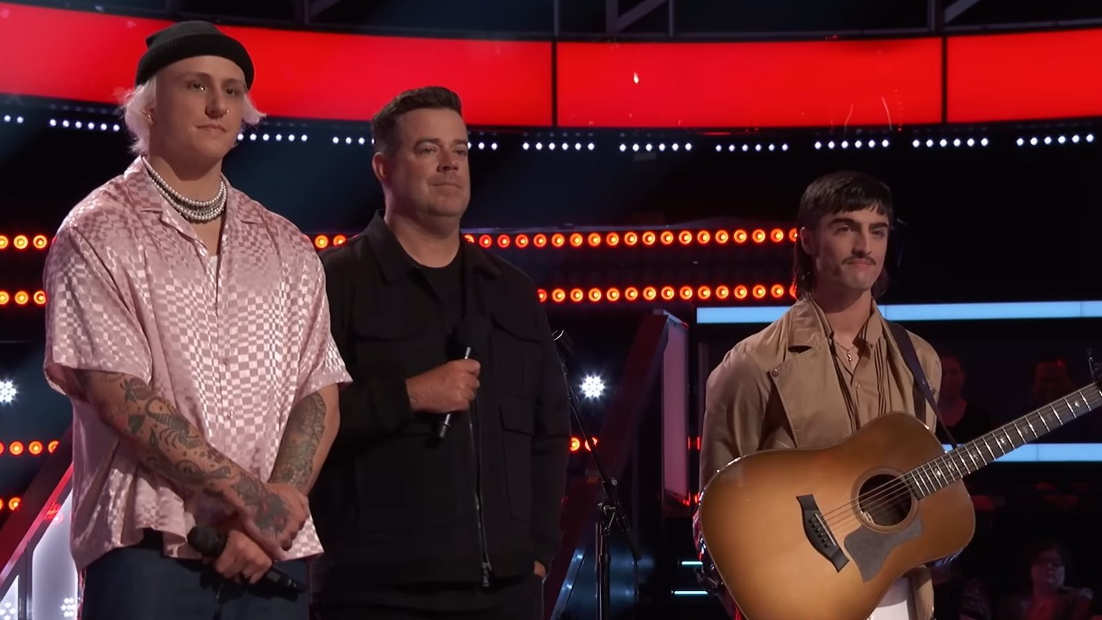 Bodie, Carson Daly, and Jaeden Luke