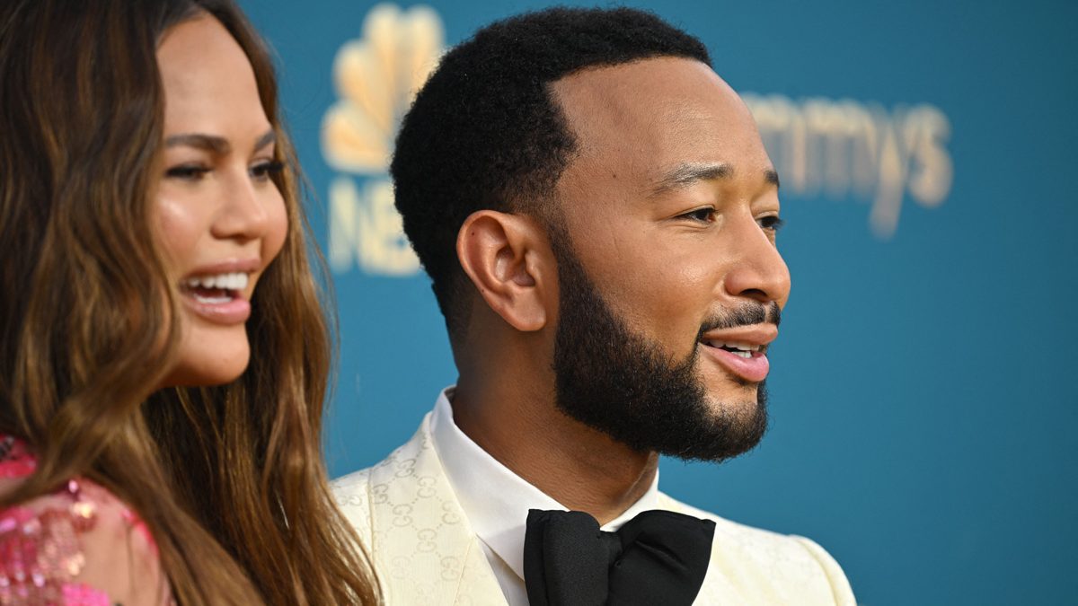 Chrissy Teigen and John Legend