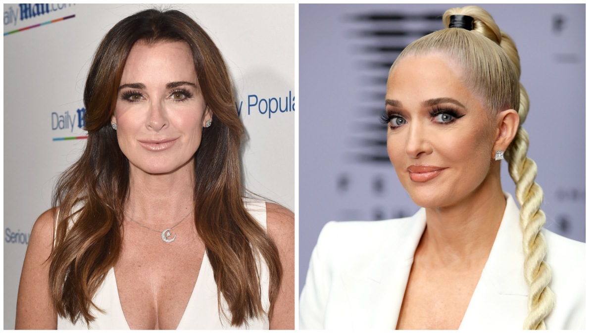 Kyle Richards and Erika Jayne.