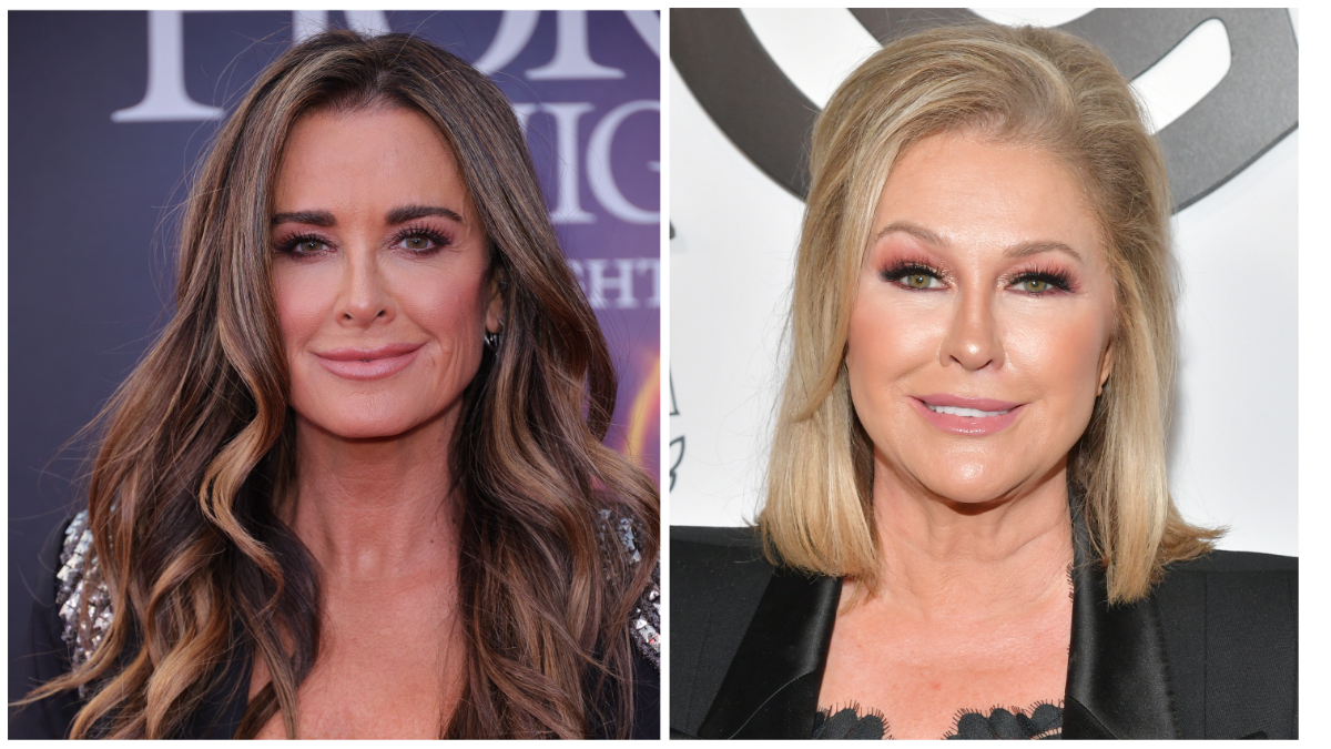 Kyle Richards and Kathy Hilton.